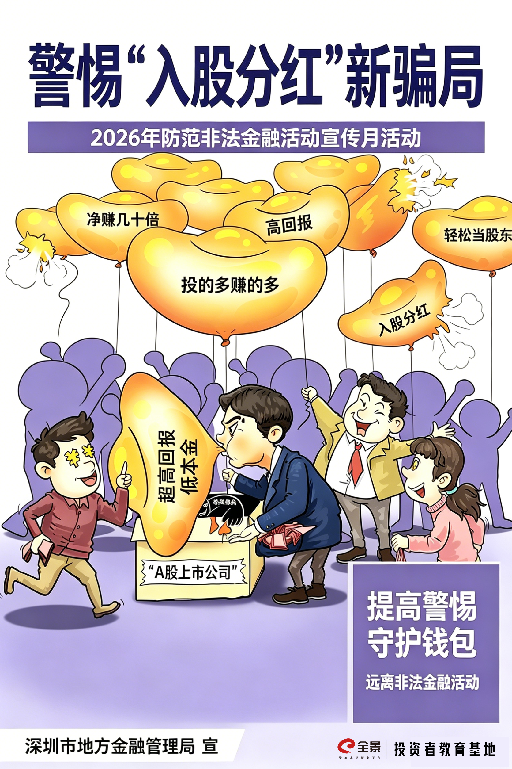 2026年防非宣传月｜警惕“入股分红”新骗局.png