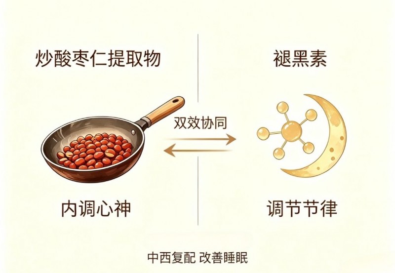 单吃褪黑素收效有限?试试亚西亚眠尔康片“内调外节”双效协同